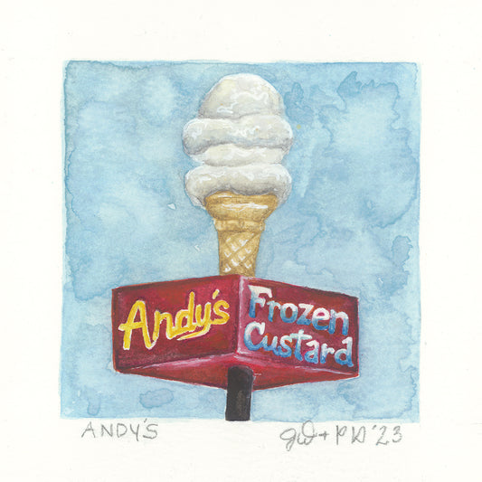 Andy's Mini Art Print